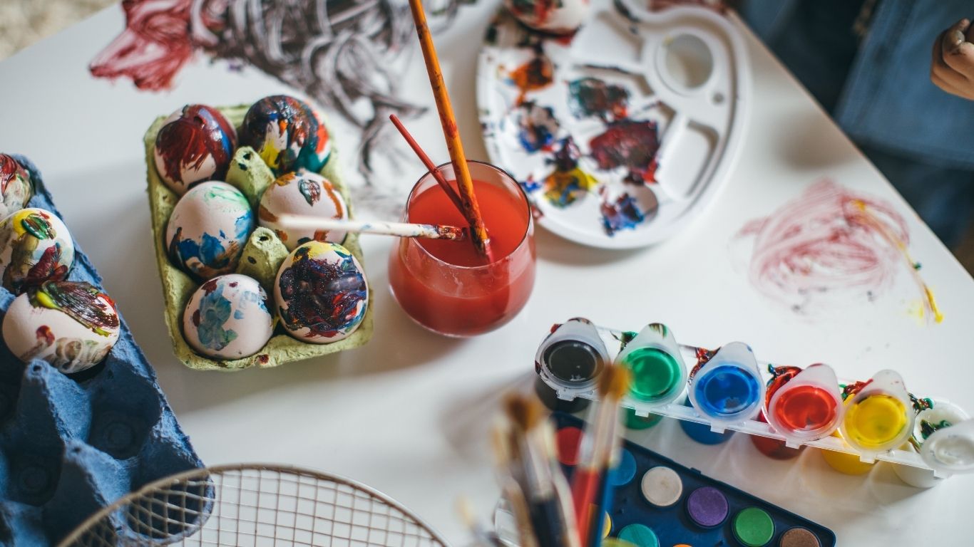 Titelbild Osterbasteln